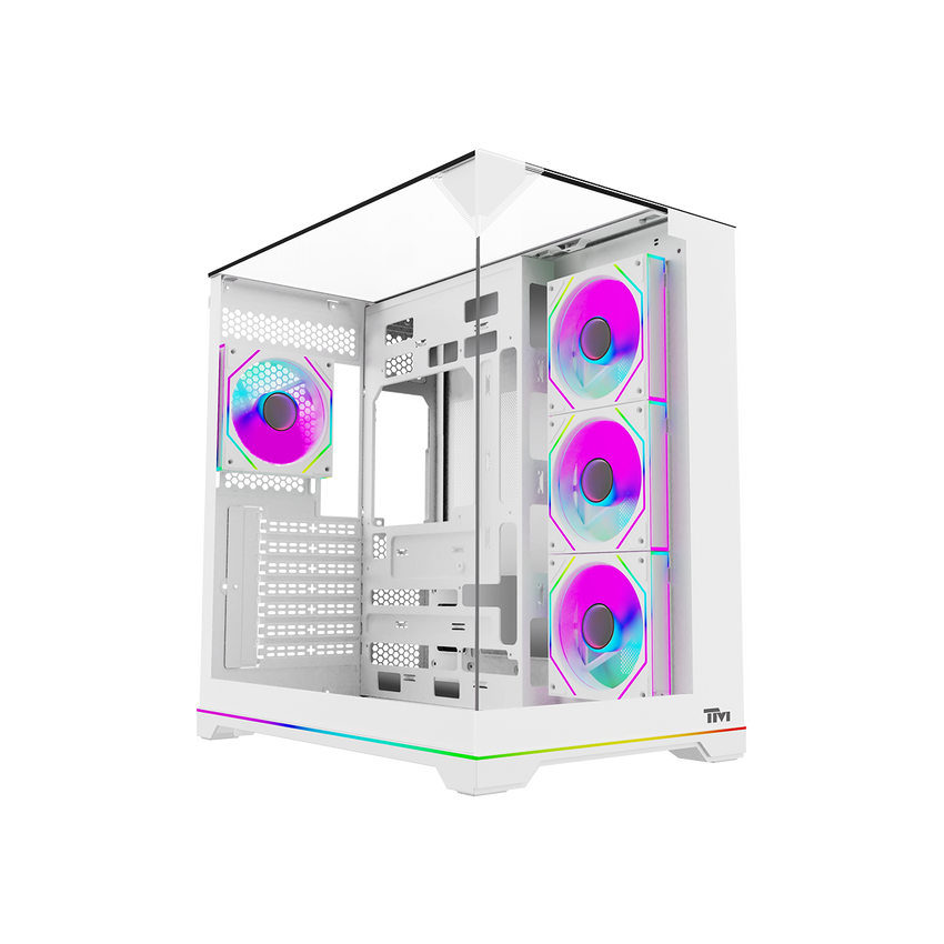 Twisted Minds ELITE Gaming Case Mid Tower White– TM-ELITE-W