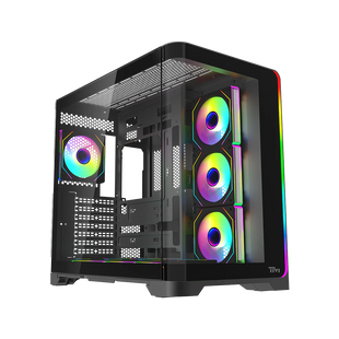 Twisted Minds FLUX Gaming Case Mid Tower - Black - TM-FLUX-B