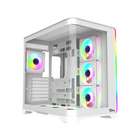 Twisted Minds FLUX Gaming Case Mid Tower - White - TM-FLUX-W