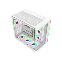 FLUXTwisted Minds FLUX Gaming Case Mid Tower White– TM-FLUX-W
