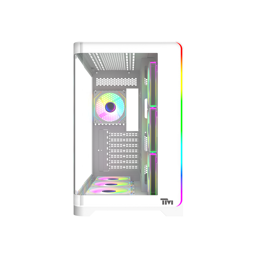 FLUXTwisted Minds FLUX Gaming Case Mid Tower White– TM-FLUX-W