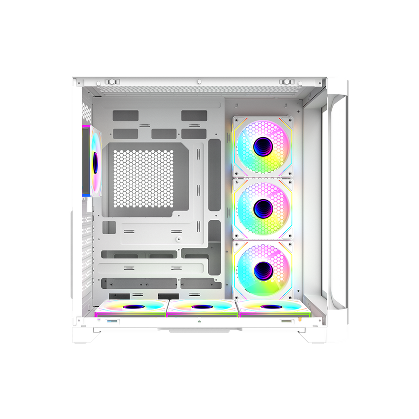 FLUXTwisted Minds FLUX Gaming Case Mid Tower White– TM-FLUX-W