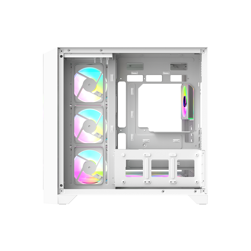 FLUXTwisted Minds FLUX Gaming Case Mid Tower White– TM-FLUX-W