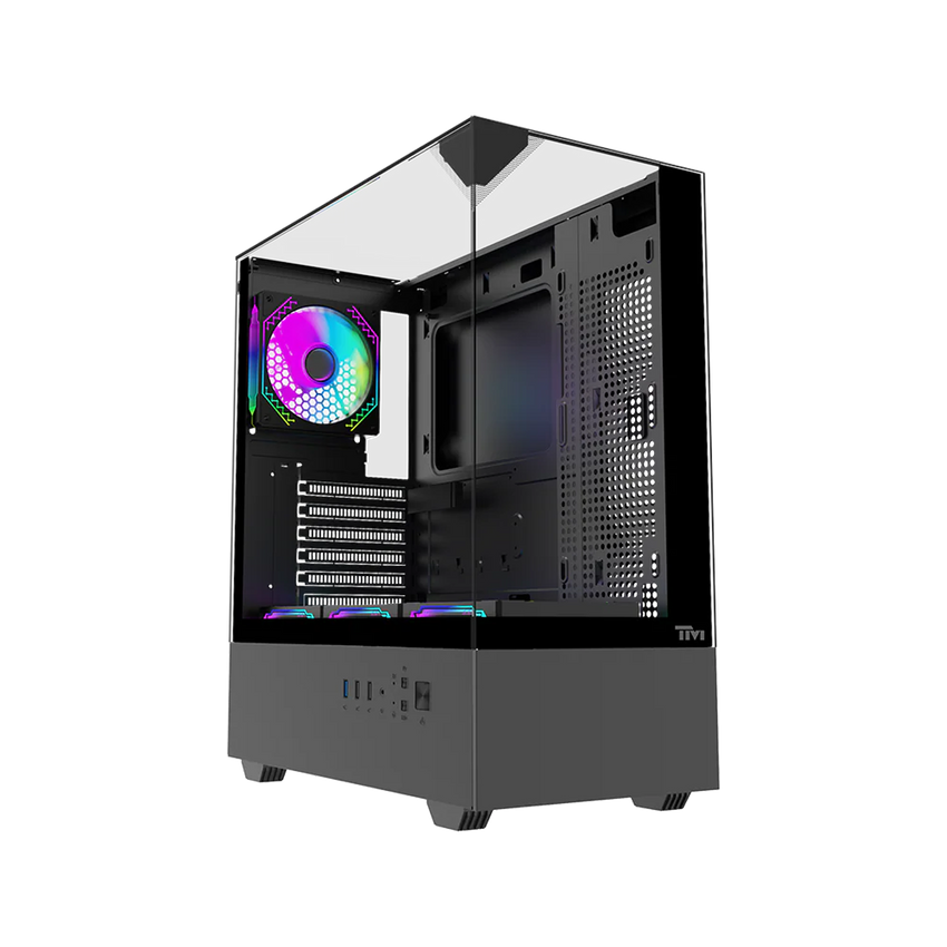 Twisted Minds FURY Gaming Case Mid Tower - Black - TM-FURY-B