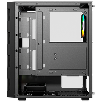 علبة ألعاب Twisted Minds Titan Glass Mid Tower - أسود TM-GM-III-B