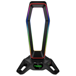 حامل سماعة رأس Twisted Minds TM-HS-502 RGB Scorpion أسود