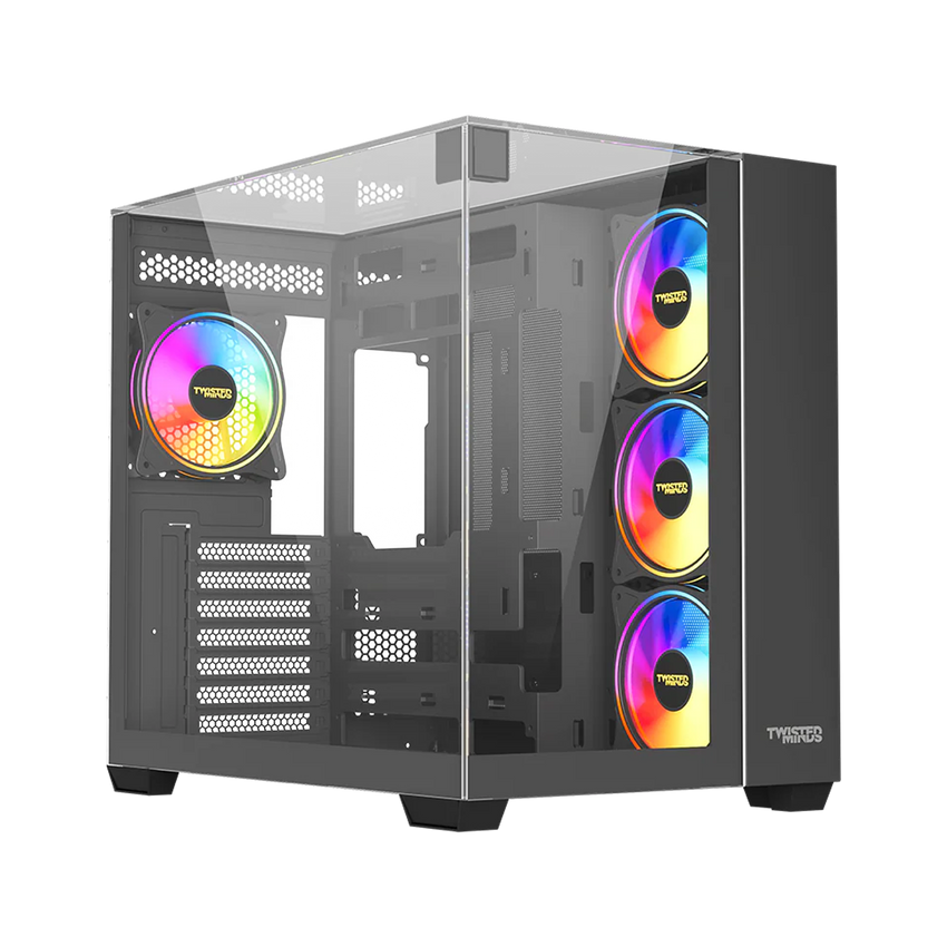 Twisted Minds Warden Rider Gaming Case Mid Tower 04 - Black - TM-M2858-B