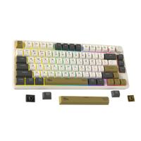 TwistedMinds TM-MK75-WLPRO Imperium Pro Series 75% Compact Size 80 Keys Wired Membrane Keyboard - (English / Arabic) Layout