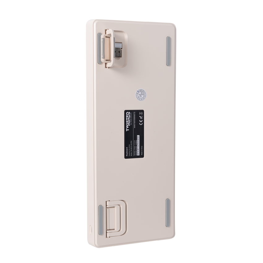 TwistedMinds TM-MK75-WLPRO Imperium Pro Series 75% Compact Size 80 Keys Wired Membrane Keyboard - (English / Arabic) Layout