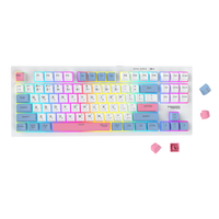 Twisted Minds TM-MK75-WL Spectrum Pro Series 75% Compact Size 87 keys Wireless Membrane Keyboard - (English / Arabic) Layout