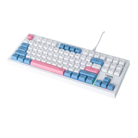 Twisted Minds TM-MK75-WL Spectrum Pro Series 75% Compact Size 87 keys Wireless Membrane Keyboard - (English / Arabic) Layout
