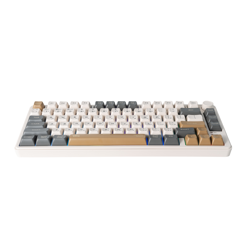 Twisted Minds Imperium Pro Series TM-MK75-WPRO 75% Compact Size 80 Keys Wired  Membrane Keyboard - (English / Arabic) Layout