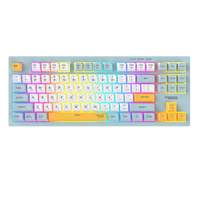 Twisted Minds TM-MK75-W Spectrum Series Wired Keyboard 80% Compact Gasket structure membrane - (English / Arabic) Layout