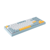 Twisted Minds TM-MK75-W Spectrum Series Wired Keyboard 80% Compact Gasket structure membrane - (English / Arabic) Layout