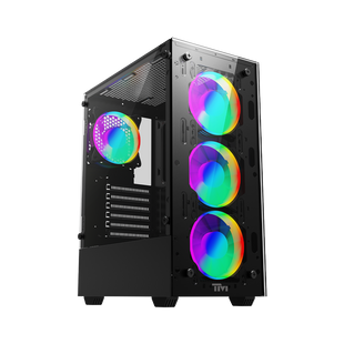 Twisted Minds NOVA Gaming Case Mid Tower - Black - TM-NOVA-B