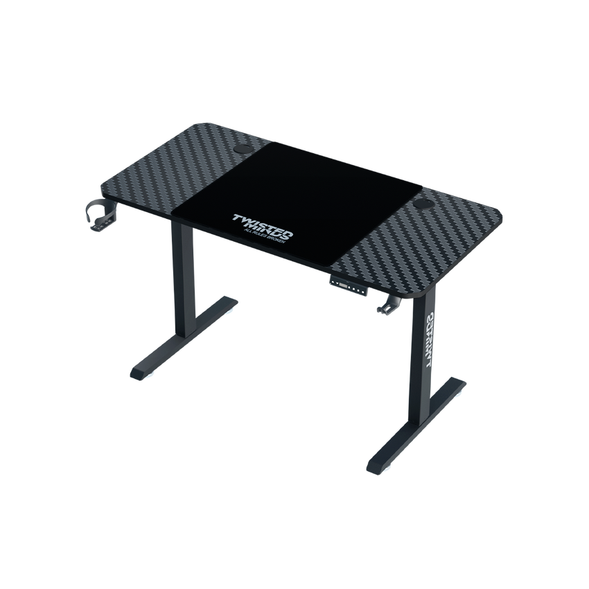 Twisted Minds TM-PARADOX120-B Gaming Desk - Black - TM-PARADOX120-B
