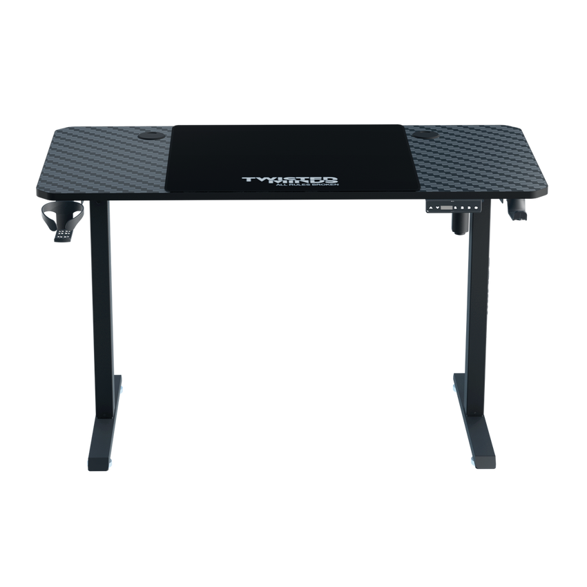 Twisted Minds TM-PARADOX120-B Gaming Desk - Black - TM-PARADOX120-B