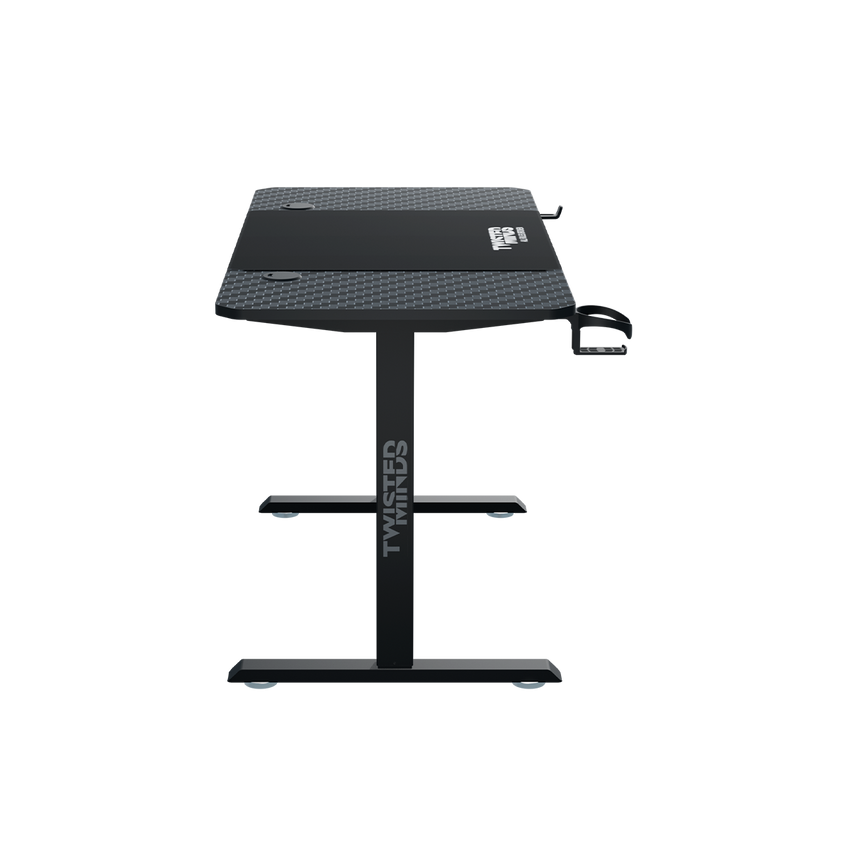 Twisted Minds TM-PARADOX120-B Gaming Desk - Black - TM-PARADOX120-B