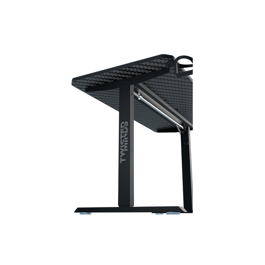 Twisted Minds TM-PARADOX120-B Gaming Desk - Black - TM-PARADOX120-B