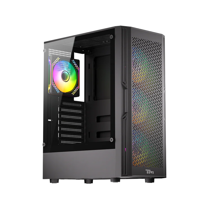 Twisted Minds PHANTOMII Gaming Case Mid Tower - Black - TM-PHANTOMII-B