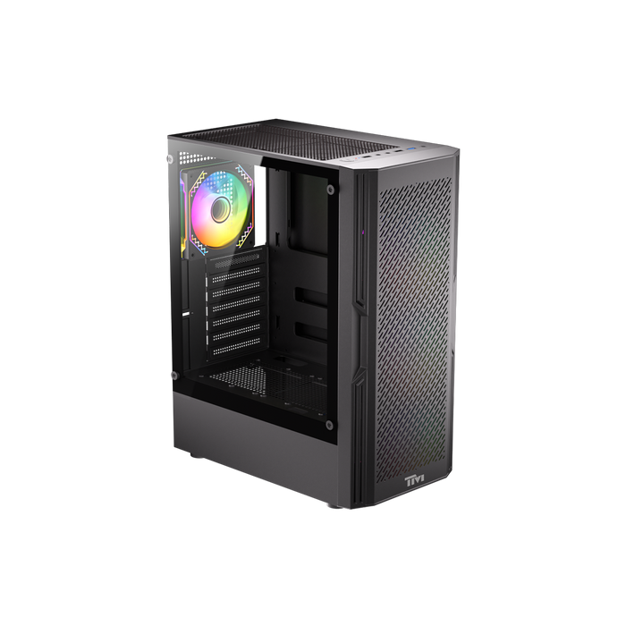 Twisted Minds PHANTOMII Gaming Case Mid Tower - Black - TM-PHANTOMII-B
