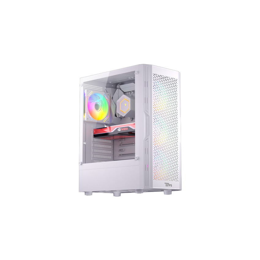 Twisted Minds PHANTOMII Gaming Case Mid Tower White – TM-PHANTOMII-W