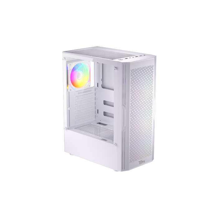 Twisted Minds PHANTOMII Gaming Case Mid Tower - White - TM-PHANTOMII-W