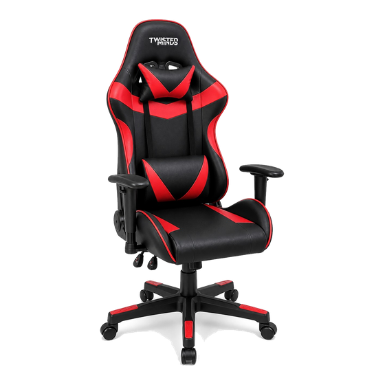 Twisted Minds Gaming Chair - Black/Red - TM-PRIME-BR