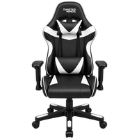 Twisted Minds Gaming Chair - Black/White - TM-PRIME-BW