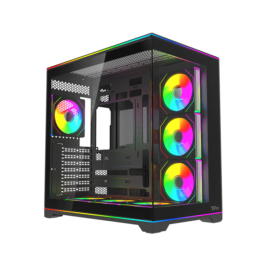 Twisted Minds RAMPAGE Gaming Case Mid Tower - Black - TM-RAMPAGE-B