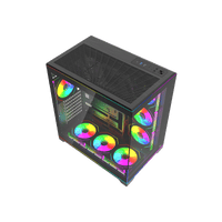 Twisted Minds RAMPAGE Gaming Case Mid Tower Black – TM-RAMPAGE-B