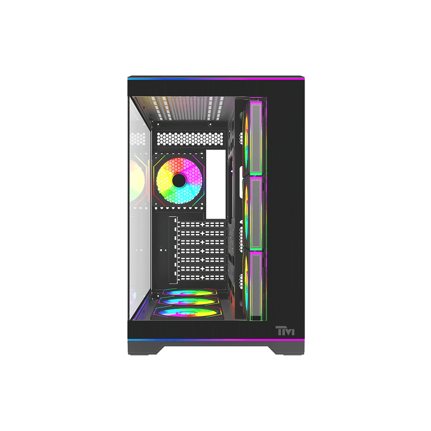 Twisted Minds RAMPAGE Gaming Case Mid Tower Black – TM-RAMPAGE-B