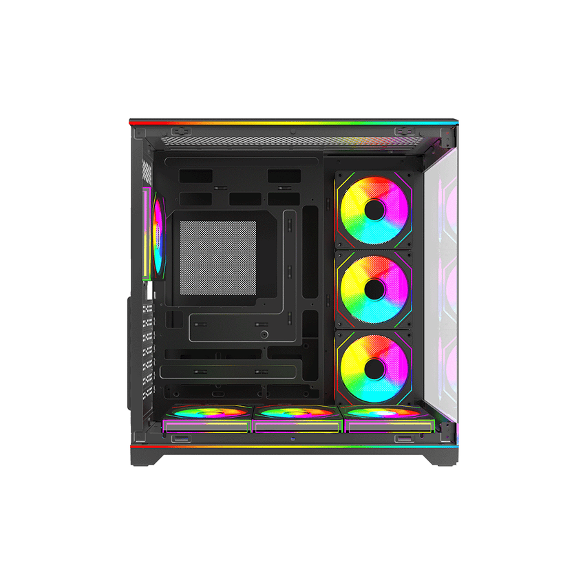 Twisted Minds RAMPAGE Gaming Case Mid Tower Black – TM-RAMPAGE-B
