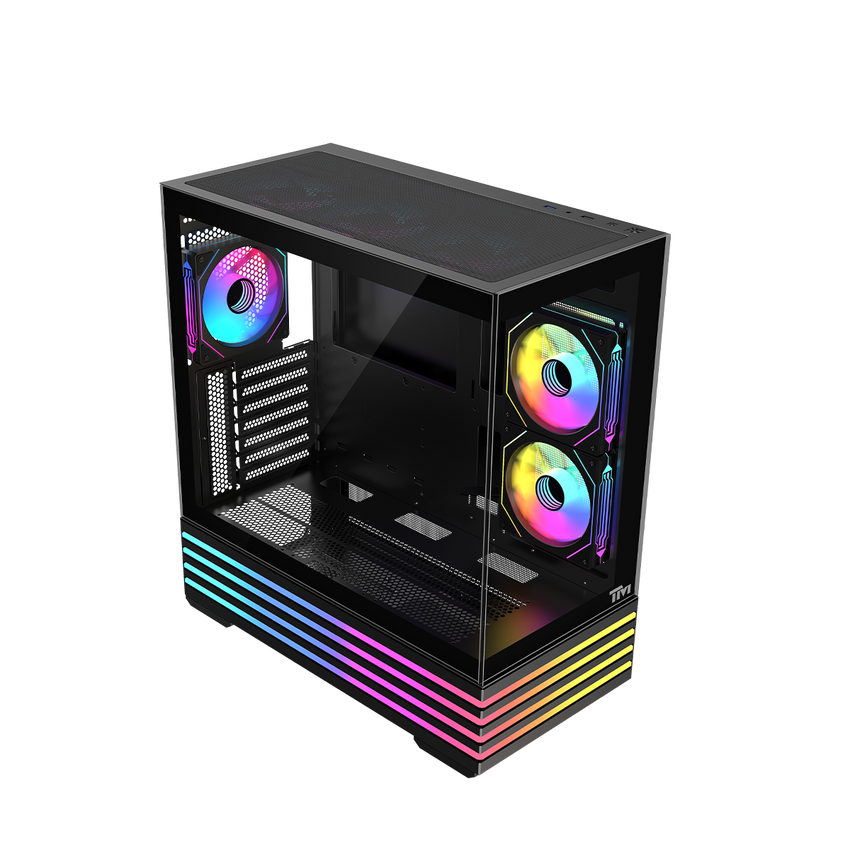 Twisted Minds RAPTOR Gaming Case Mid Tower Black – TM-RAPTOR-B