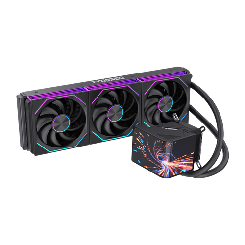 Twisted Minds VISION360 Gaming CPU Cooler - Black - TM-VISION360-B