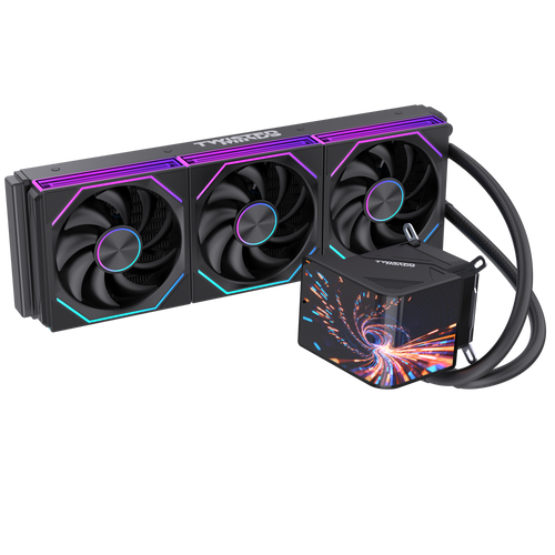 Twisted Minds VISION360 Gaming CPU Cooler - Black - TM-VISION360-B