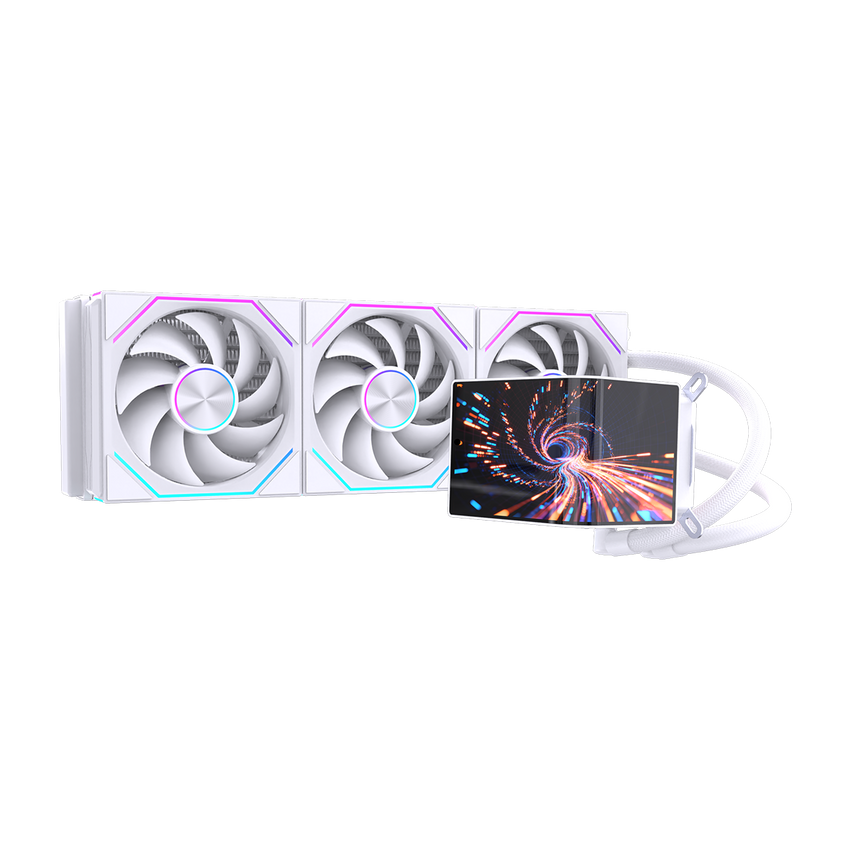 TwistedMinds VISION360 Gaming Cooler White - TM-VISION360-W