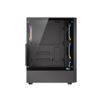 Twisted Minds WOODX Gaming Case Mid Tower Black – TM-WOODX-B