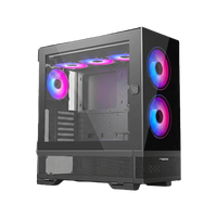Twisted Minds Minimalist -04 Mid Tower Gaming Case - Black - TM-X5-B