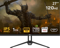 TM ECO SERIES 27”, 120hz, 1MS, FHD, HDMI 2.1 & DP 1.4 Gaming Monitor  TM27FHD120IPS