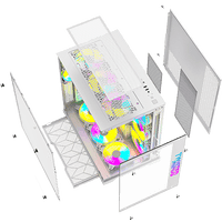 علبة ألعاب Twisted Minds Bullet-07 متوسطة الحجم من الزجاج المقوى - TM1-WS