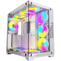 علبة ألعاب Twisted Minds Bullet-07 متوسطة الحجم من الزجاج المقوى - TM1-WS