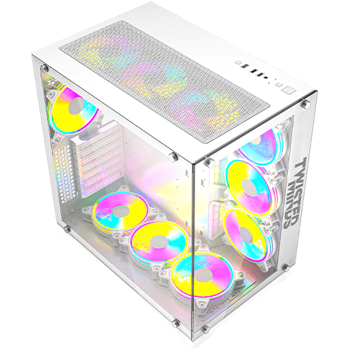 علبة ألعاب Twisted Minds Bullet-07 متوسطة الحجم من الزجاج المقوى - TM1-WS