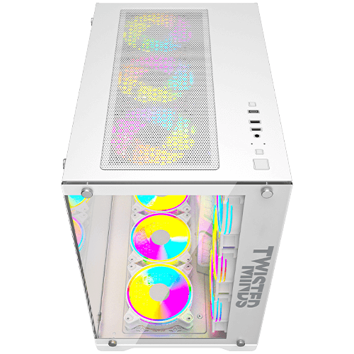 علبة ألعاب Twisted Minds Bullet-07 متوسطة الحجم من الزجاج المقوى - TM1-WS