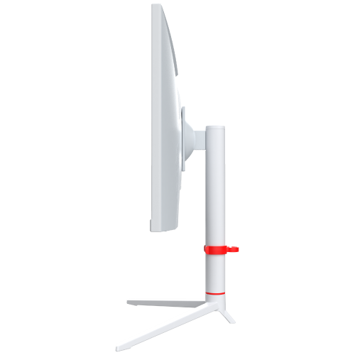 شاشة ألعاب Twisted Minds Frost Series مقاس 24 بوصة بدقة FHD - 360 هرتز، زمن استجابة 0.5 مللي ثانية، تقنية IPS سريعة، منفذ HDMI 2.1 - لون أبيض