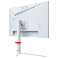 شاشة ألعاب Twisted Minds Frost Series مقاس 24 بوصة بدقة FHD - 360 هرتز، زمن استجابة 0.5 مللي ثانية، تقنية IPS سريعة، منفذ HDMI 2.1 - لون أبيض