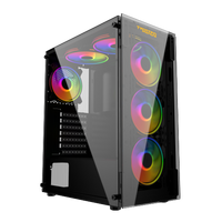 تويستد مايندز, كيس كمبيوتر الألعاب تصميم مانيك 03 - أسود