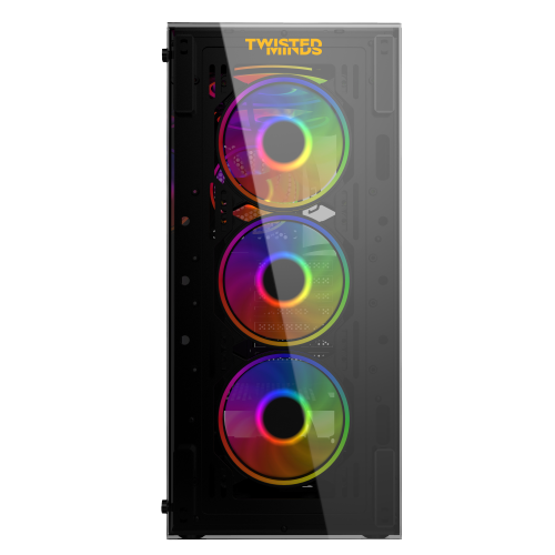 تويستد مايندز, كيس كمبيوتر الألعاب تصميم مانيك 03 - أسود