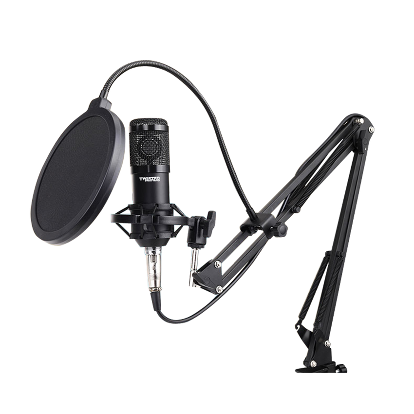 ميكروفون تويستد مايندز W104 الاحترافي للألعاب، مكثف USB - أسود - TM-W104