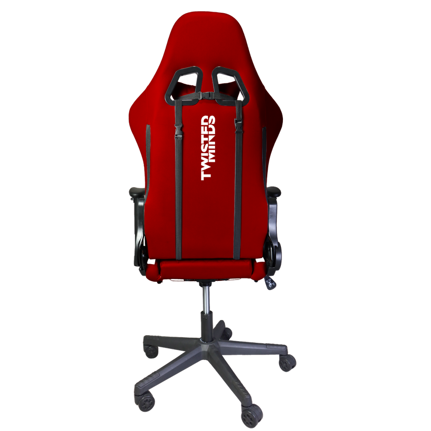 Twisted Minds Easy Gaming Chair - White/Red